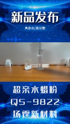 Su bazlı mürekkeplerde kullanılan hidrofilik mikro toz balmumu