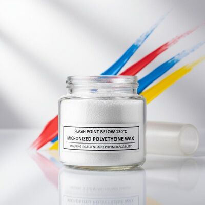 120°C'nin Altında Parlama Noktası Mükemmel Isı Stabilitesi Sağlayan Mikronize Polietilen Wax, Boyalar ve Polimer Katkı Maddelerinde Kullanılır